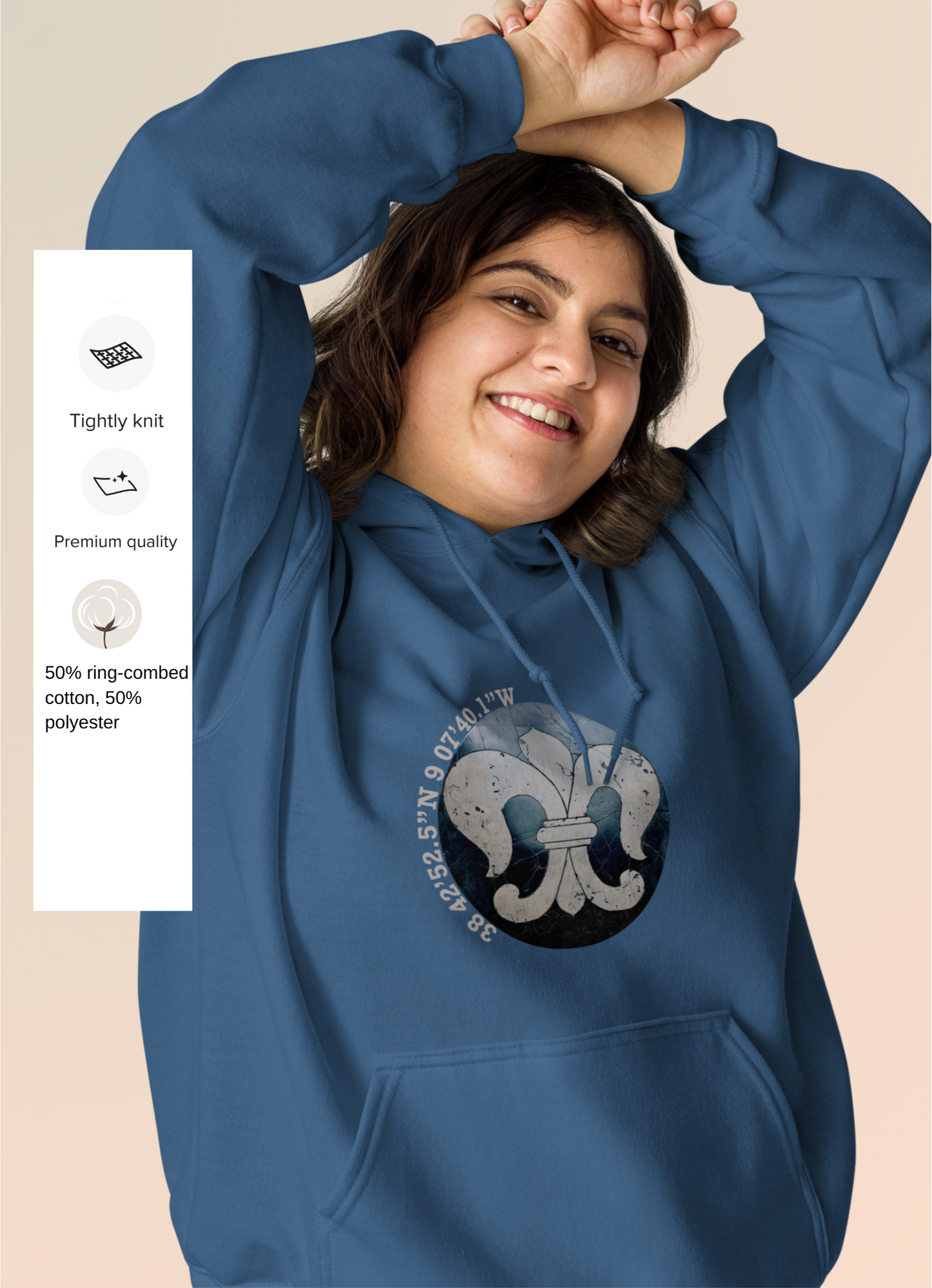 Stylish & Comfy Relaxed Fit Pullovers | Cozy Unisex Sweaters with Original Fleur-de-Lis Design – Perfect for Any Season